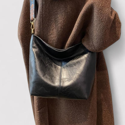Women's Large Capacity Hobo Bag | Leather Style Everyday Tote