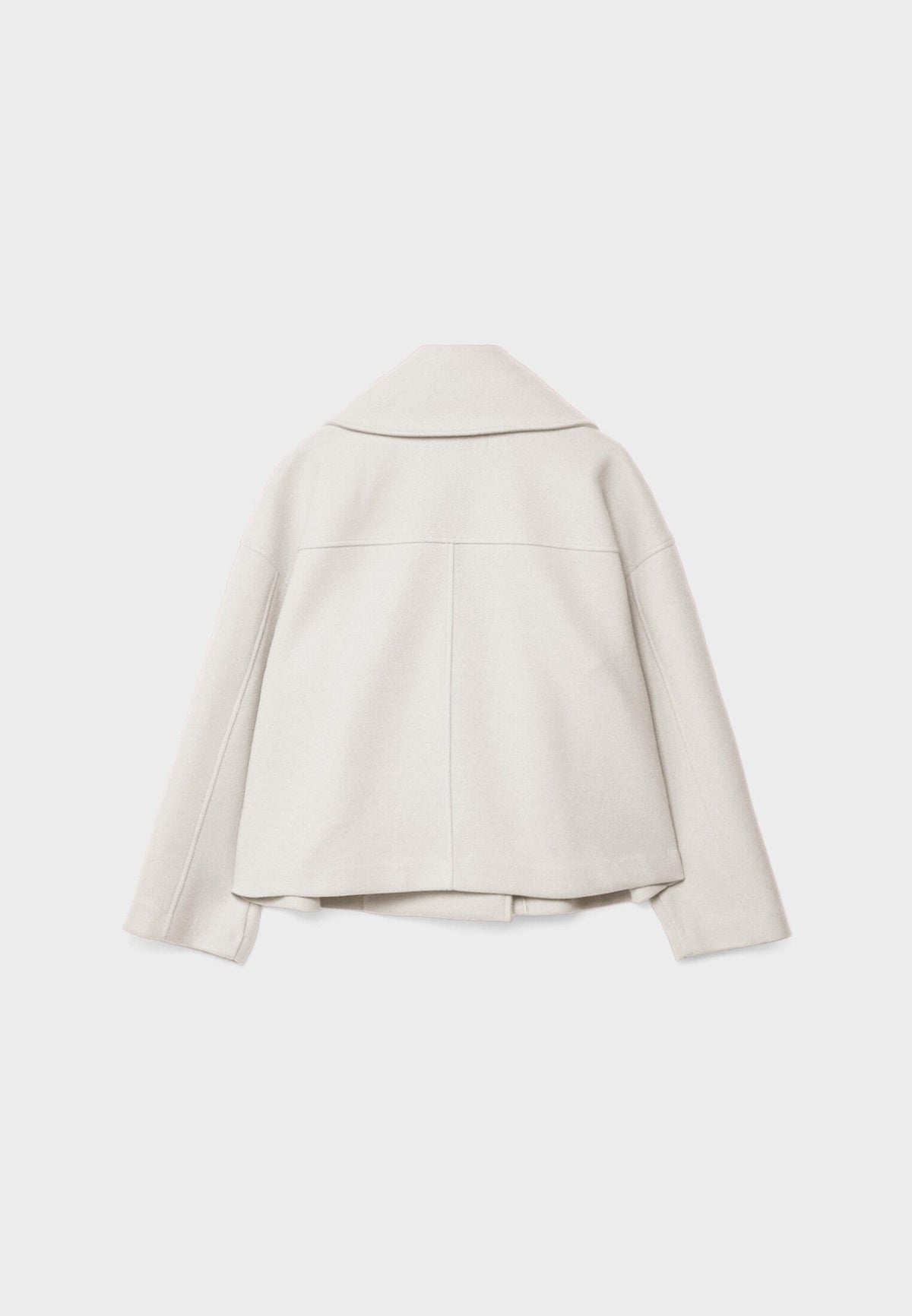 Women's Short Double-Breasted Coat | Stylish & Cozy