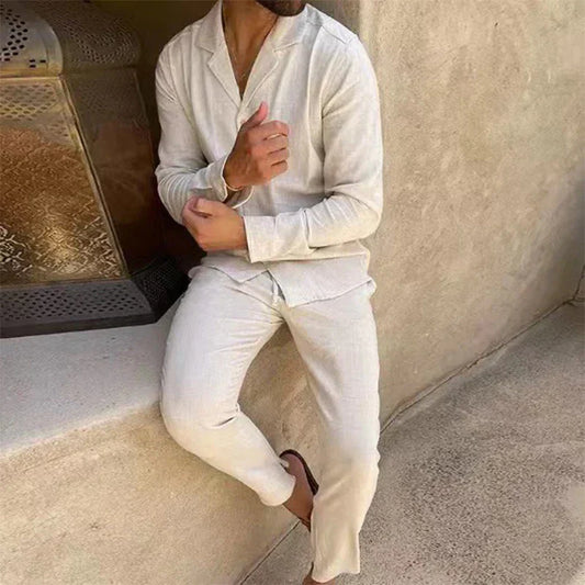 Men's Vintage Style 2-Piece Set | Relaxed Summer Loungewear
