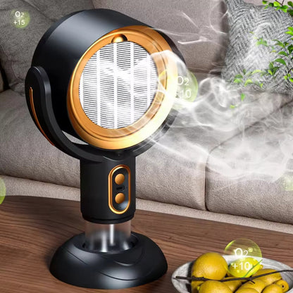 Compact Smoke & Odor Extractor | Quiet Rechargeable Design