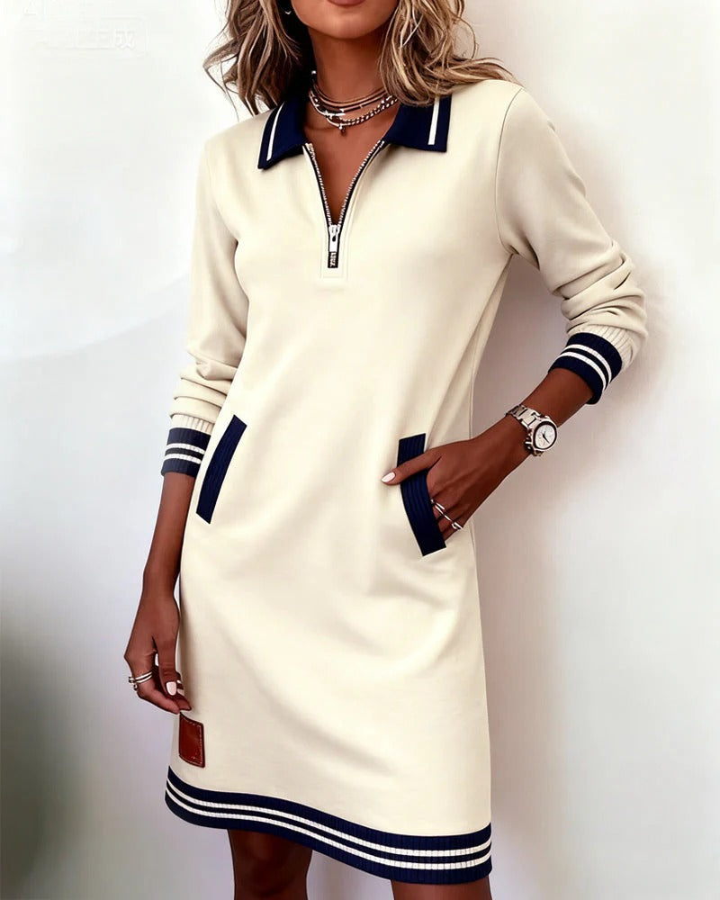 Women's Long Sleeve Midi Dress | Everyday Style
