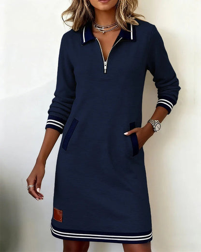 Women's Long Sleeve Midi Dress | Everyday Style