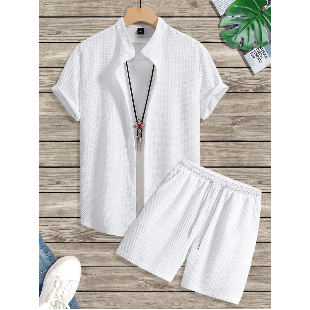 Men's Italian Summer Set | Relaxed Casual Two-Piece Outfit