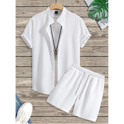 Men's Italian Summer Set | Relaxed Casual Two-Piece Outfit