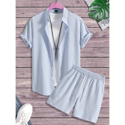 Men's Italian Summer Set | Relaxed Casual Two-Piece Outfit