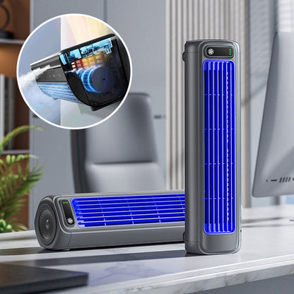 Portable Rechargeable Air Cooler | Cordless 3-in-1 Cooling Fan