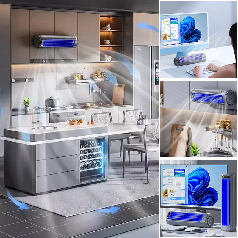 Portable Rechargeable Air Cooler | Cordless 3-in-1 Cooling Fan