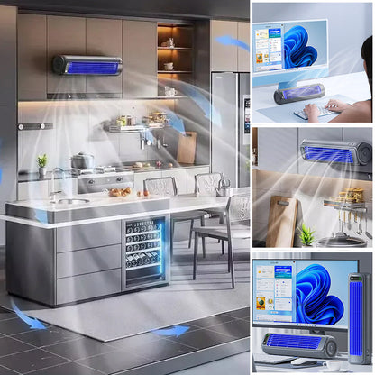 Portable Rechargeable Air Cooler | Cordless 3-in-1 Cooling Fan