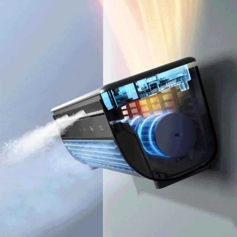 Portable Rechargeable Air Cooler | Cordless 3-in-1 Cooling Fan