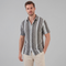 Men's Striped Short Sleeve Shirt