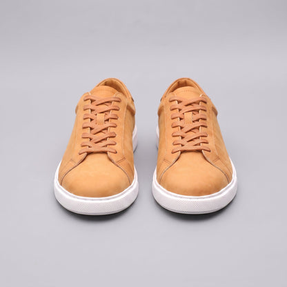 Men's Suede Style Low Sneakers | Minimalist Clean Design