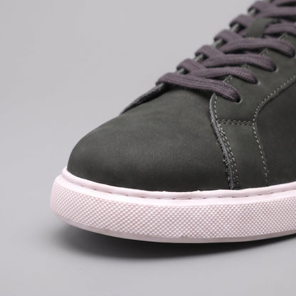Men's Suede Style Low Sneakers | Minimalist Clean Design