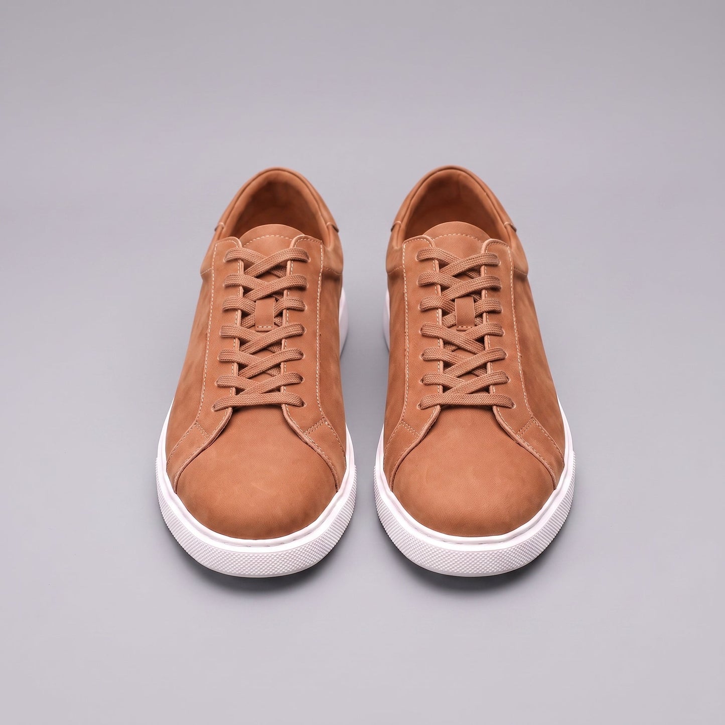 Men's Suede Style Low Sneakers | Minimalist Clean Design