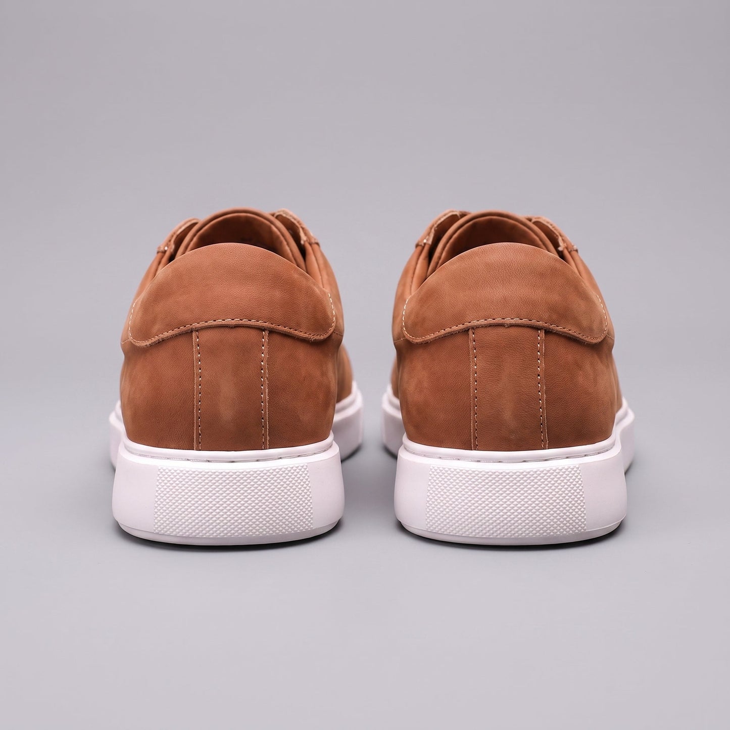 Men's Suede Style Low Sneakers | Minimalist Clean Design