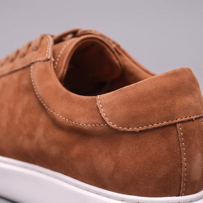 Men's Suede Style Low Sneakers | Minimalist Clean Design
