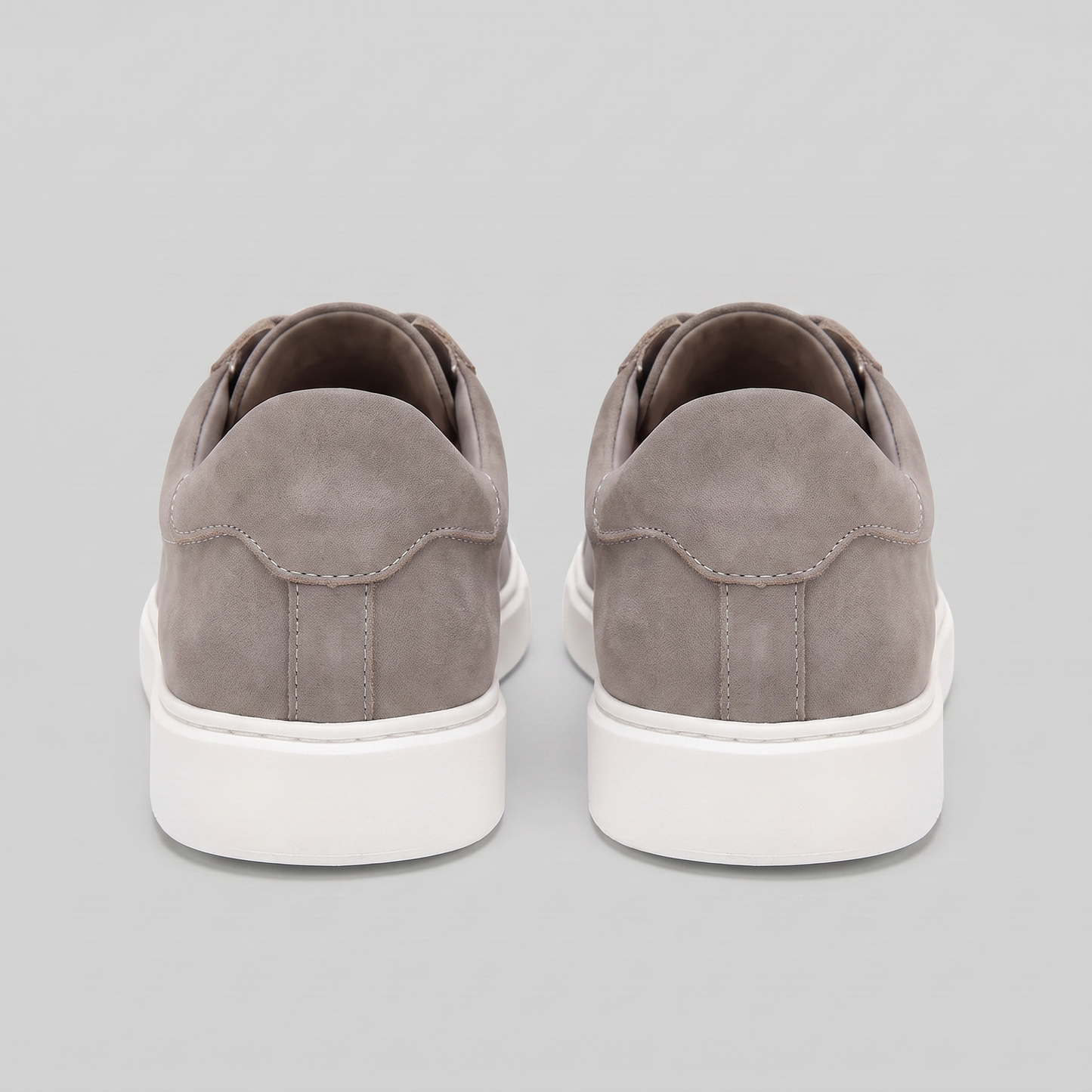 Men's Suede Style Low Sneakers | Minimalist Clean Design