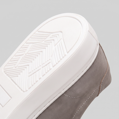Men's Suede Style Low Sneakers | Minimalist Clean Design