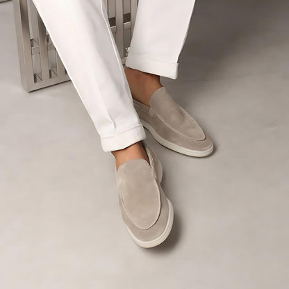Men's Faux Suede Loafers