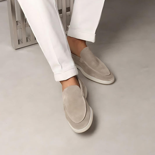 Men's Faux Suede Loafers