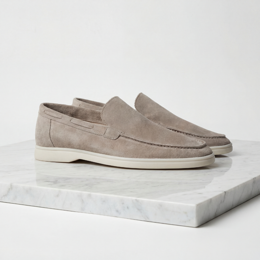 Men's Faux Suede Slip-On Loafers