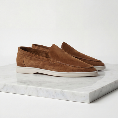 Men's Faux Suede Slip-On Loafers