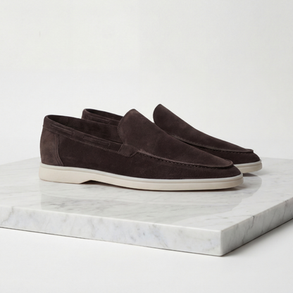 Men's Faux Suede Slip-On Loafers
