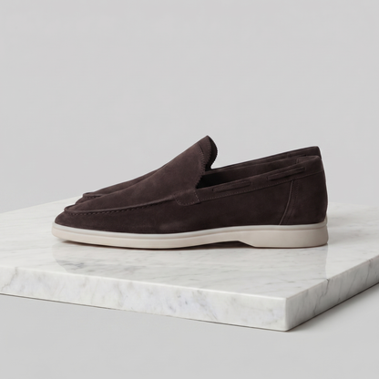 Men's Faux Suede Slip-On Loafers