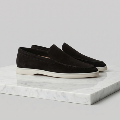 Men's Faux Suede Slip-On Loafers