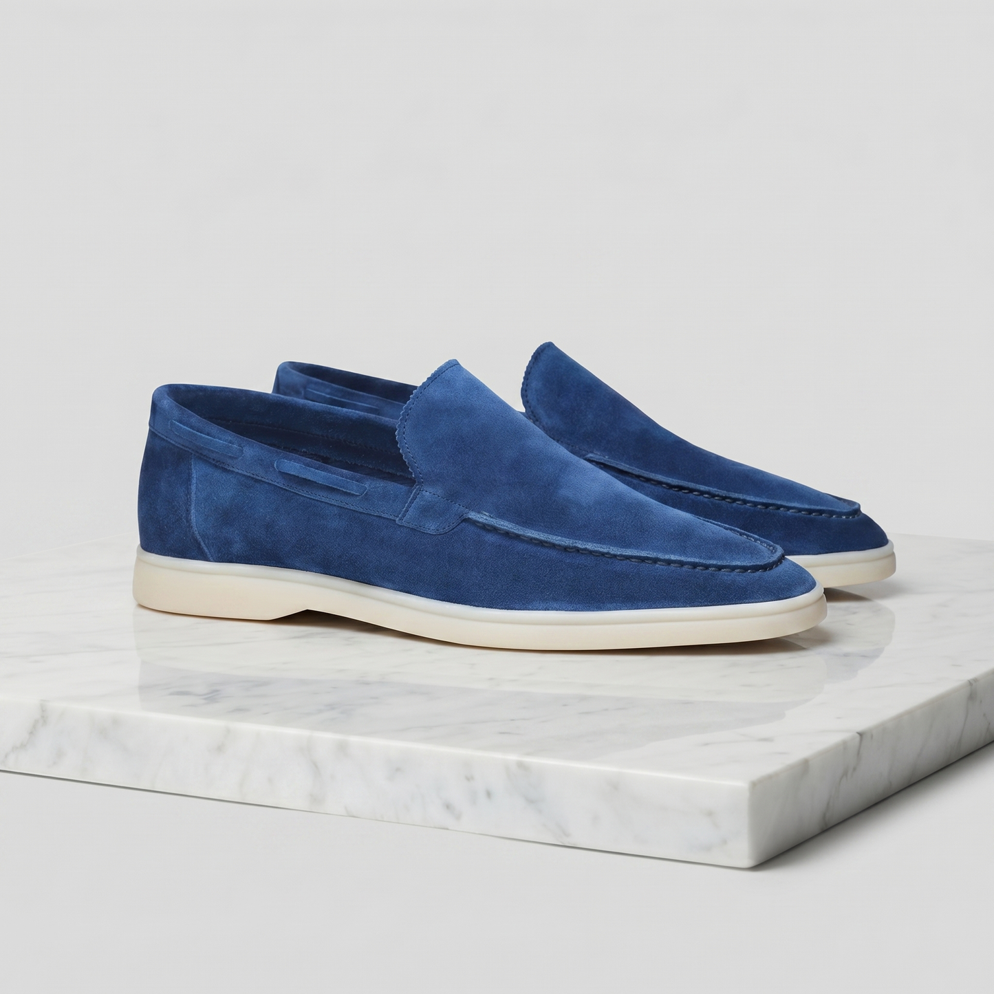 Men's Faux Suede Slip-On Loafers