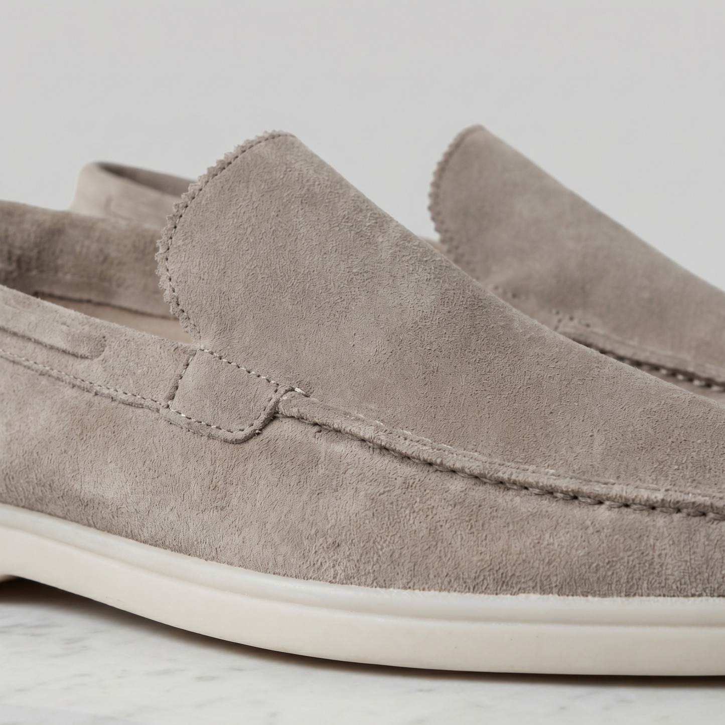 Men's Faux Suede Slip-On Loafers