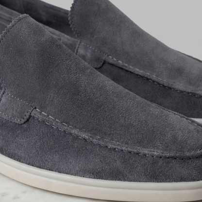 Men's Faux Suede Slip-On Loafers