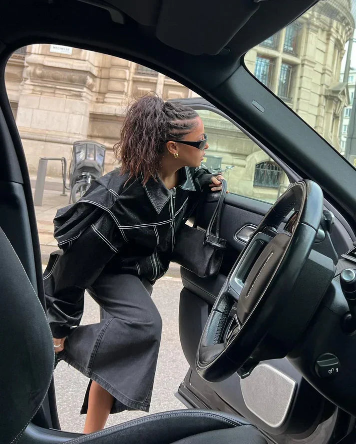 Women's Oversized Jacket | Streetstyle Everyday Comfort