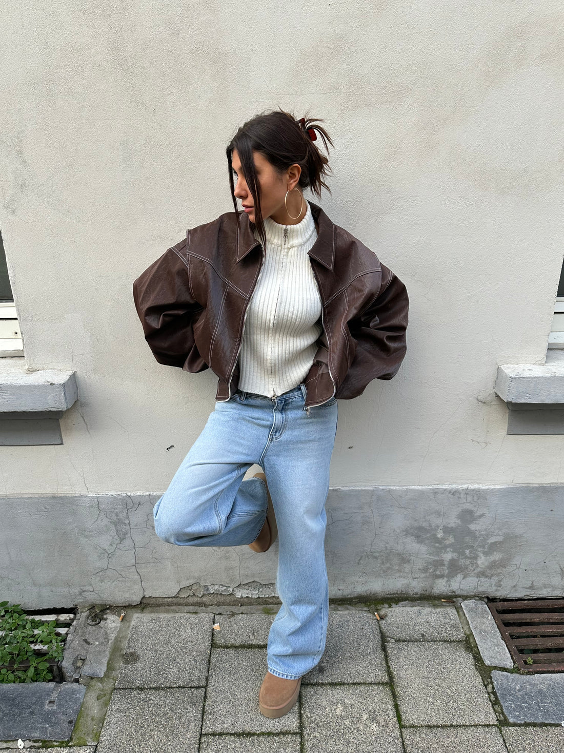 Women's Oversized Jacket | Streetstyle Everyday Comfort