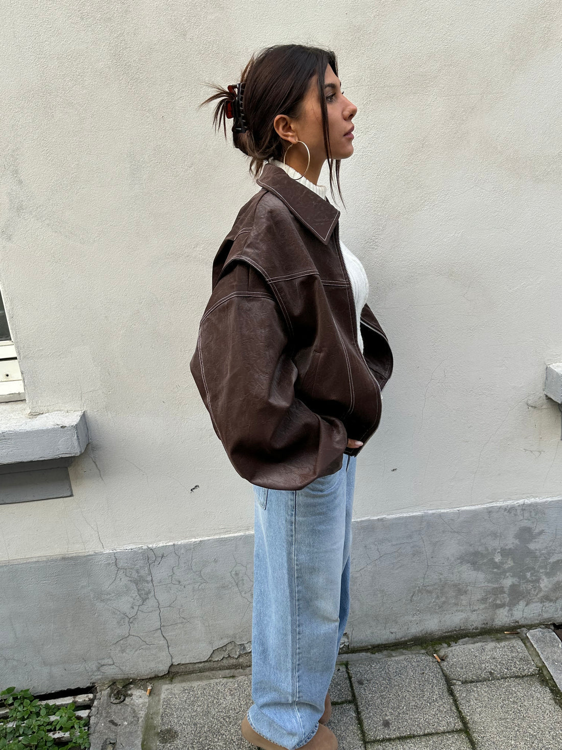 Women's Oversized Jacket | Streetstyle Everyday Comfort