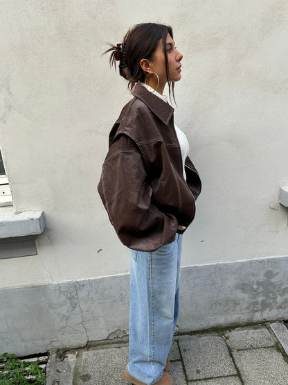 Women's Oversized Jacket | Streetstyle Everyday Comfort