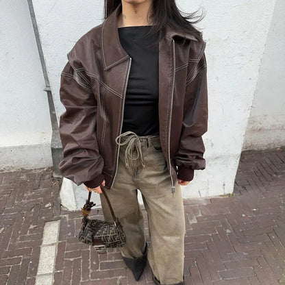 Women's Oversized Jacket | Streetstyle Everyday Comfort