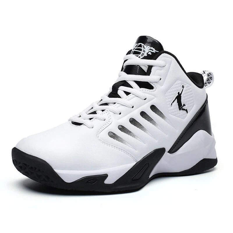 Men's High-Top Basketball Sneakers | Non-Slip Sport Shoes