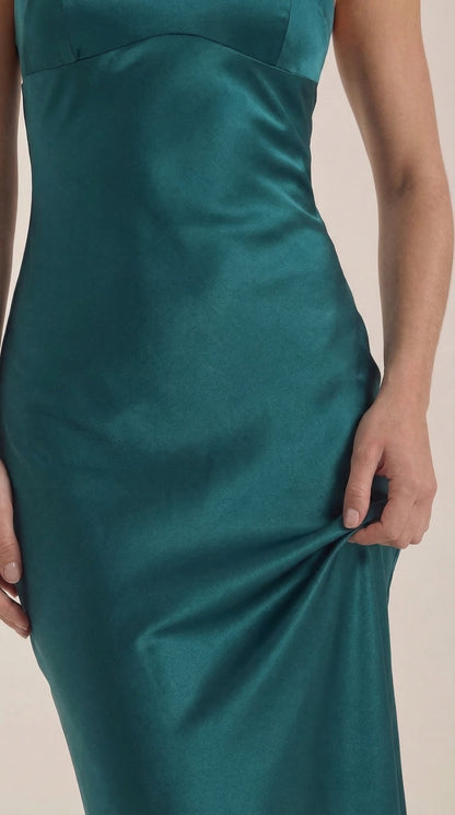 Women's V-Neck Maxi Dress | Elegant Evening Occasion Wear