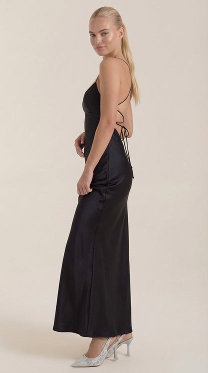Women's V-Neck Maxi Dress | Elegant Evening Occasion Wear