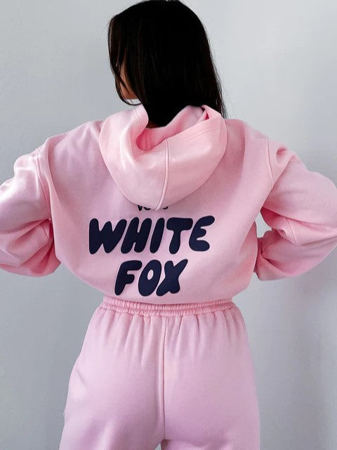 Women's Two-Piece Tracksuit Set | Casual Hoodie Loungewear Style
