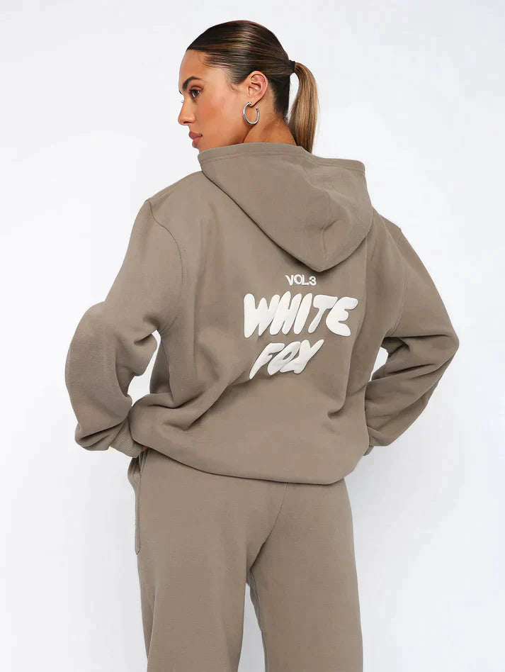 Women's Two-Piece Tracksuit Set | Casual Hoodie Loungewear Style