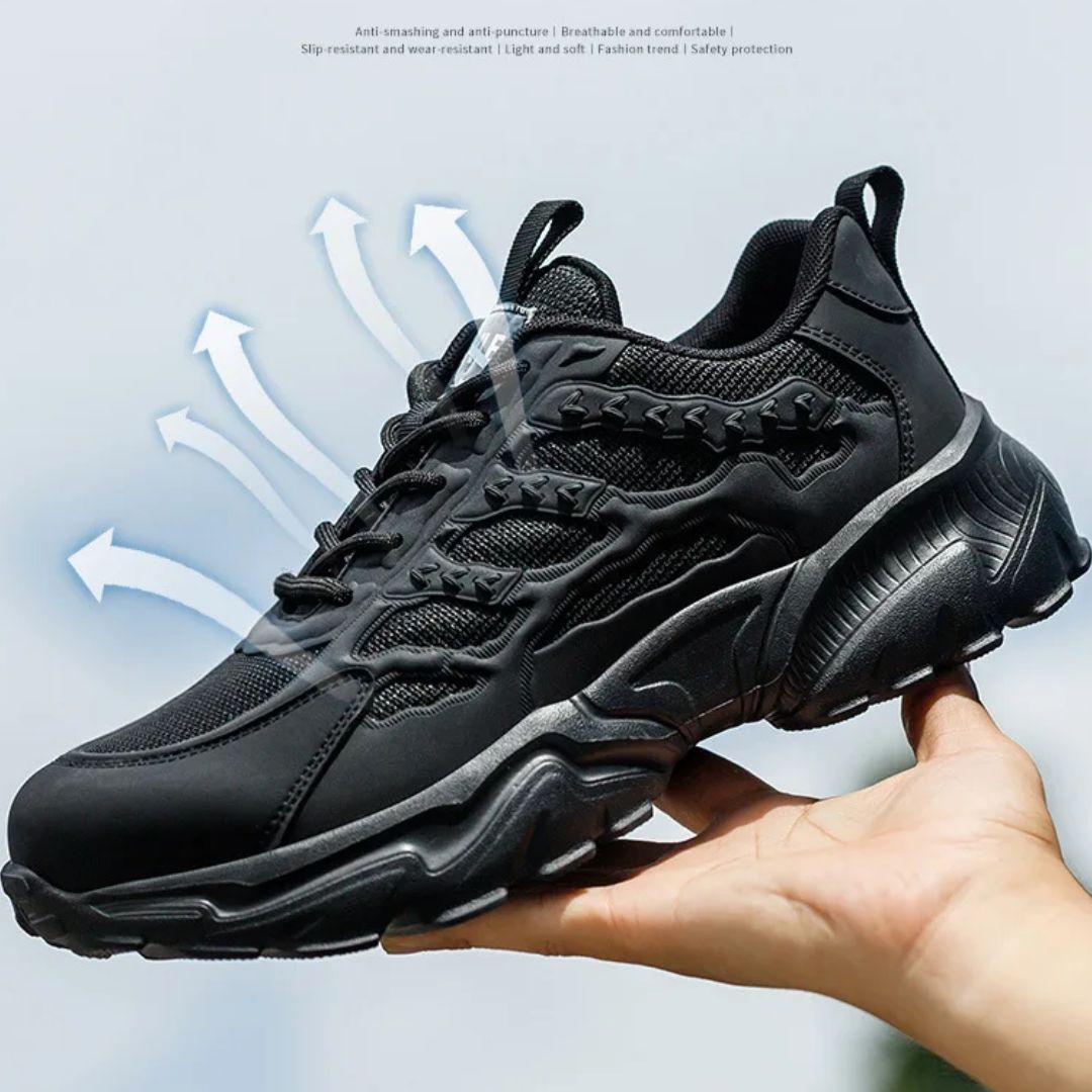 Men's Steel Toe Work Sneakers | Durable Safety Shoes