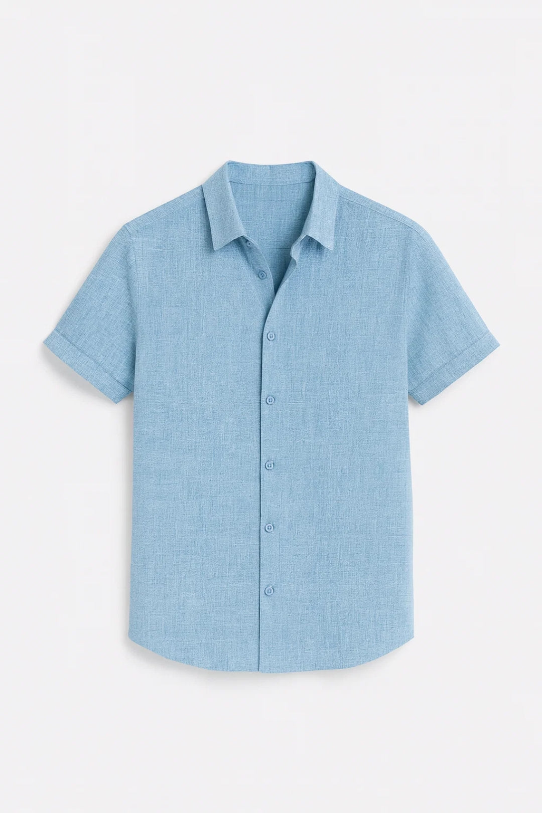 Men's Short Sleeve Shirt | Classic Collar Summer Essential