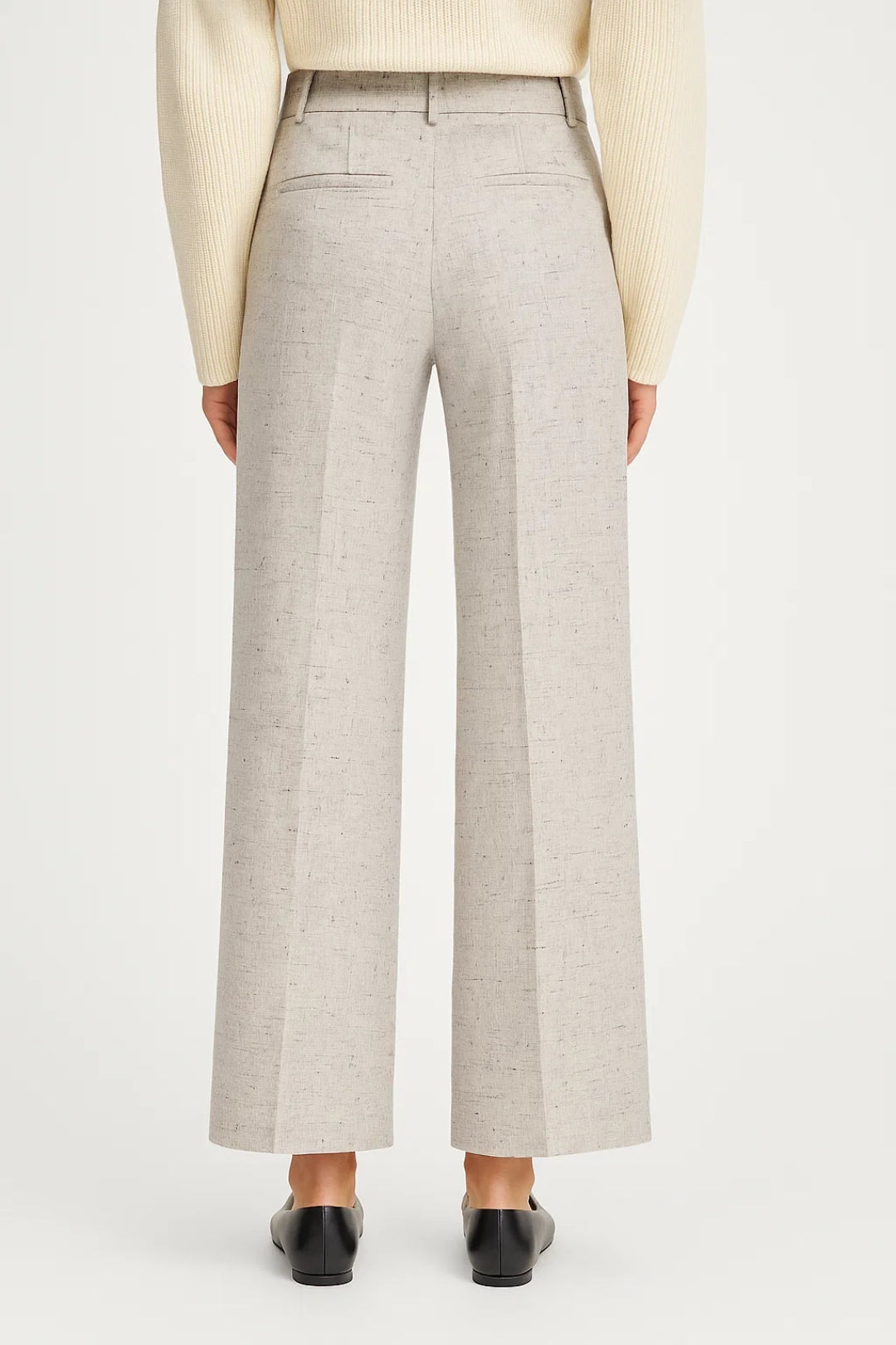 Women's Wide Leg High Waist Trousers