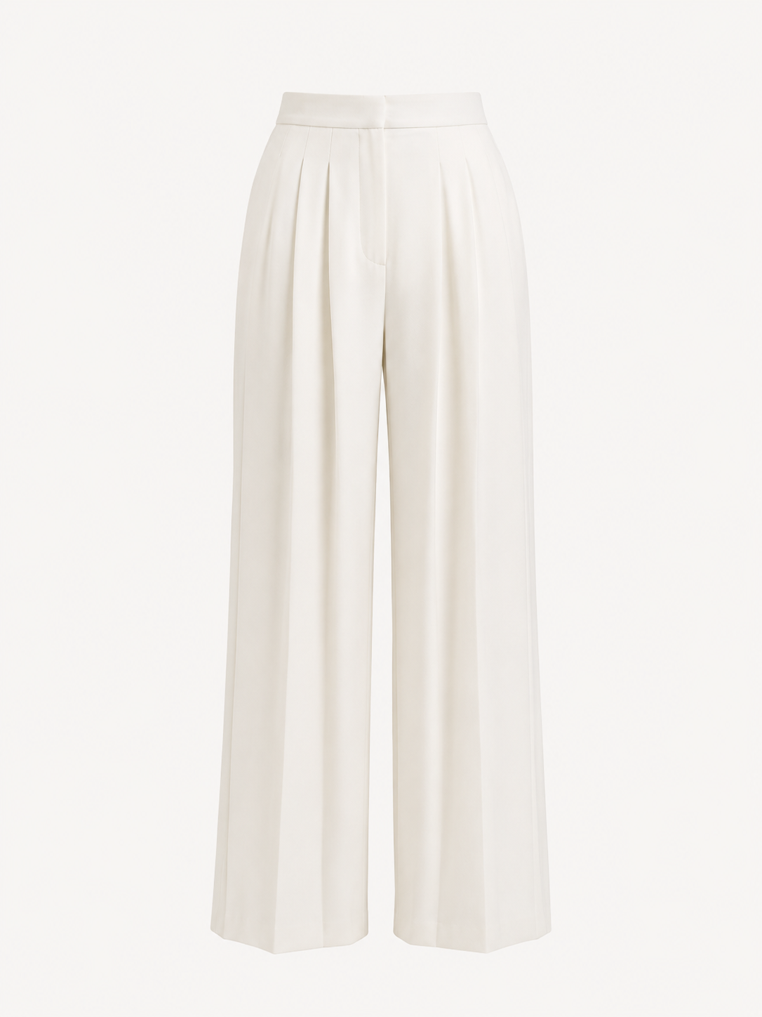 Women's Pleated Wide Leg Trousers