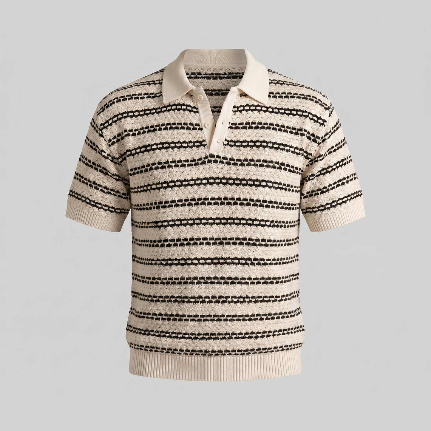 Men's Tailored Fit Striped Polo