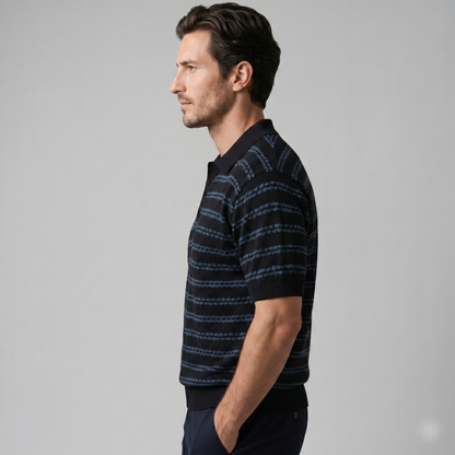 Men's Tailored Fit Striped Polo