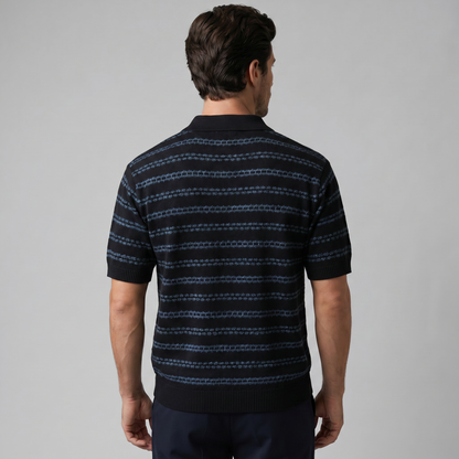 Men's Tailored Fit Striped Polo