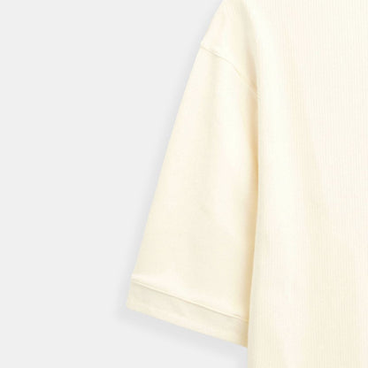 Men's Structured V-Neck Polo
