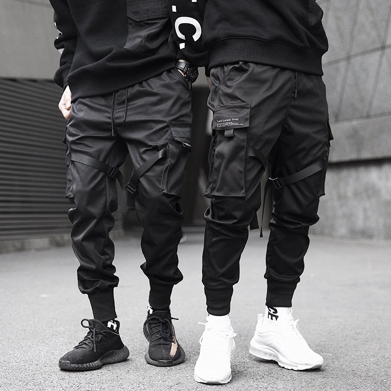 Men's Techwear Tactical Joggers | Multi-Pocket Urban Cargo Pants